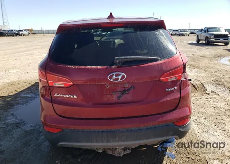 2015 Hyundai Santa Fe Sport из США, поврежденный, VIN 5XYZT3LB0FG295472